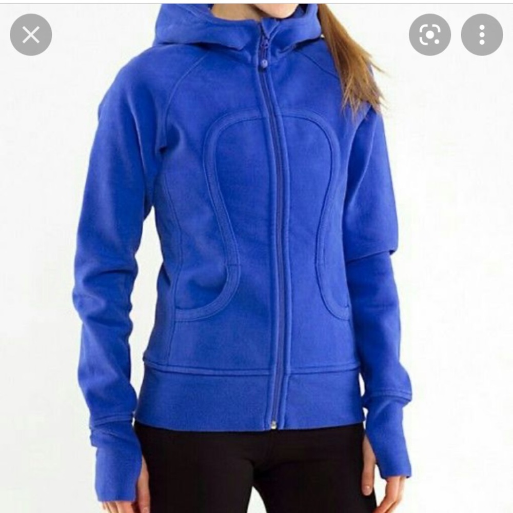 Lululemon purple full zip sweatshirt/ jacket